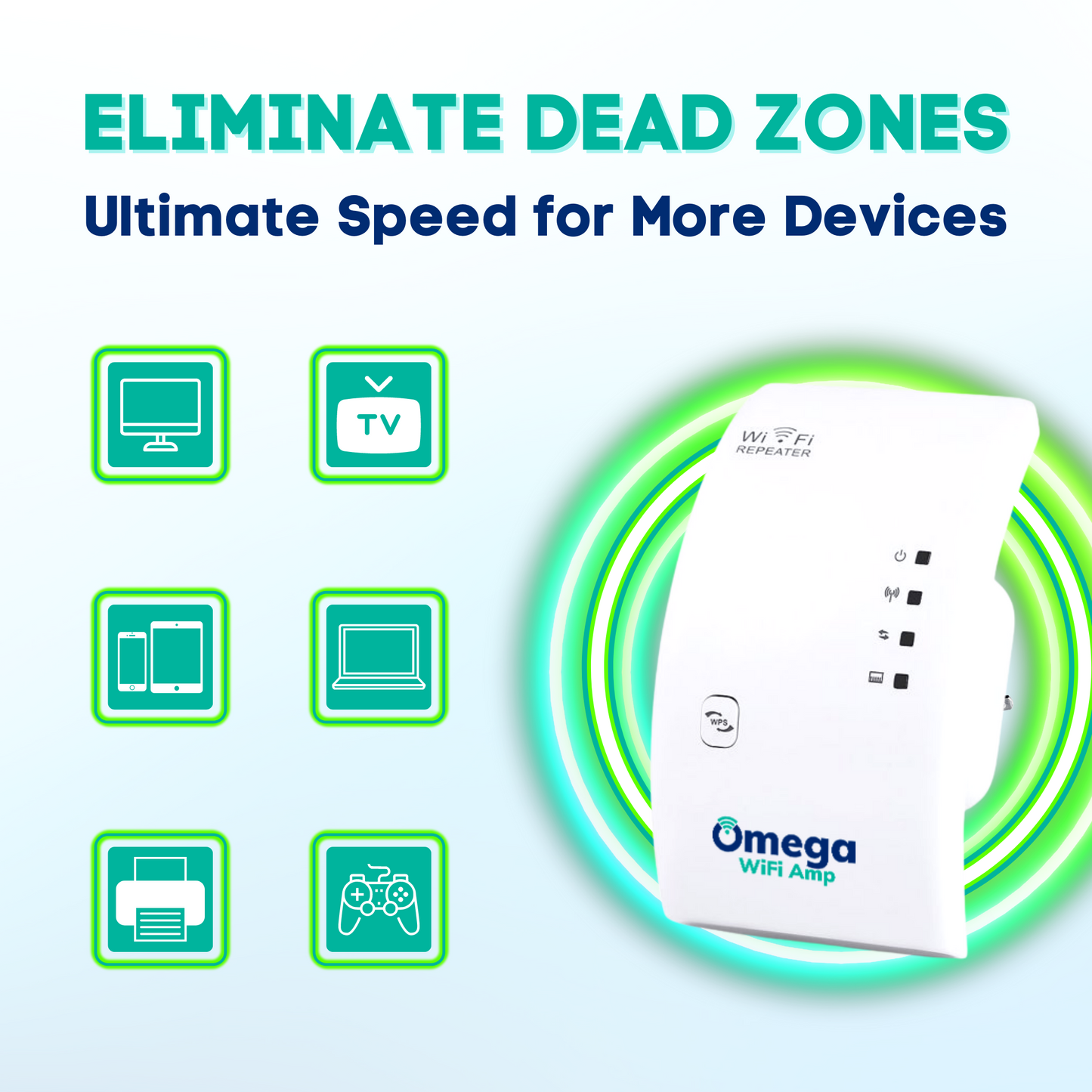 Omega WiFi Amp - The Ultimate Wi-Fi Booster